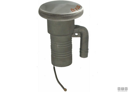TAPPO COPERTA WATER CON SFIATO D38MM IN ACCIAIO INOX
