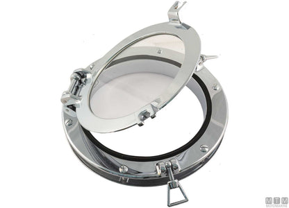 OBLO' TONDO ALTO D264-H25MM IN OTTONE CROMATO