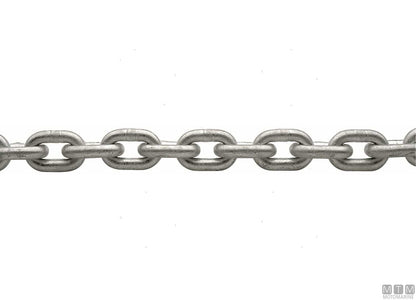 CATENA CALIBRATA DIN766 D10MM 50M PASSO 28 ACCIAIO ZINCATO G43