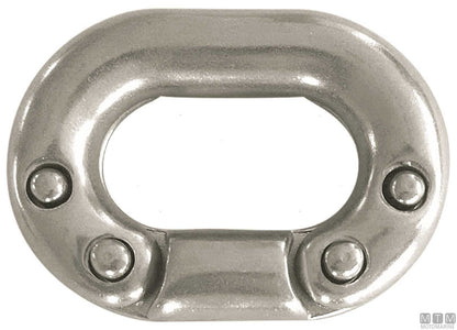 FALSAMAGLIA PER CATENA D12MM 8 PERNI ACCIAIO INOX 316
