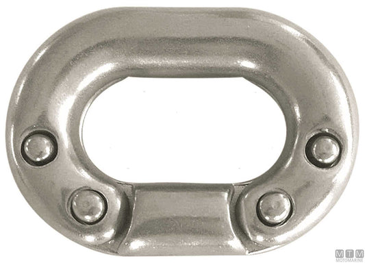 FALSAMAGLIA PER CATENA D12MM 8 PERNI ACCIAIO INOX 316