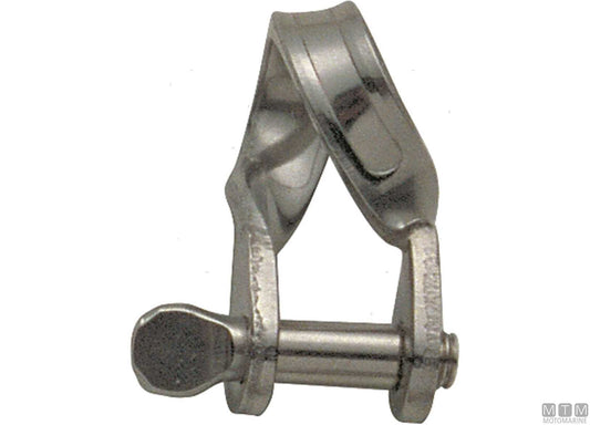 GRILLO TORTO D5MM L22MM ACCIAIO INOX 316 STAMPATO