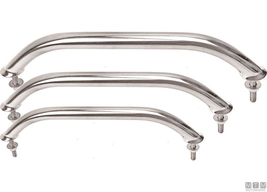 PASSAMANO OVAL 450MM ACCIAIO INOX 316