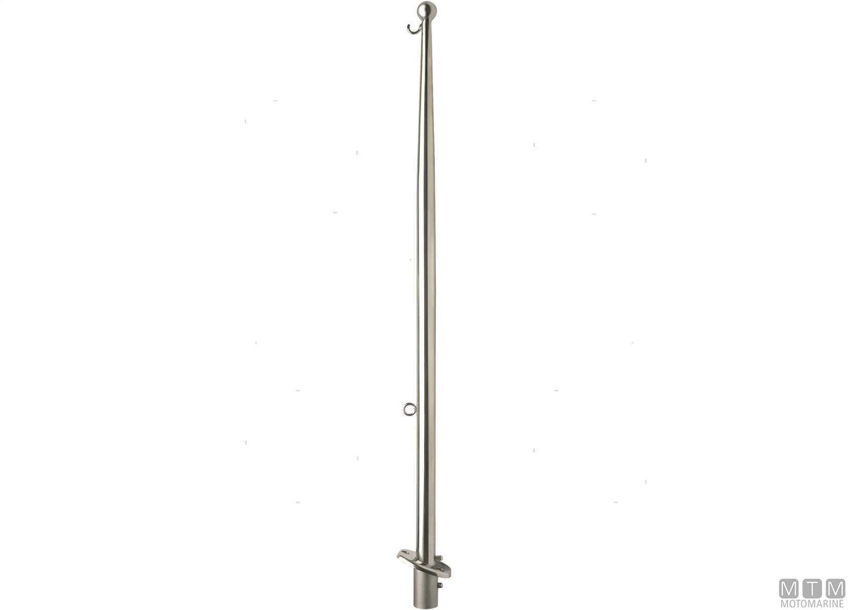 ASTA PORTABANDIERA YACHT H900MM IN ACCIAIO INOX