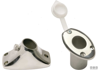 ASTA PORTABANDIERA YACHT H600MM IN ACCIAIO INOX