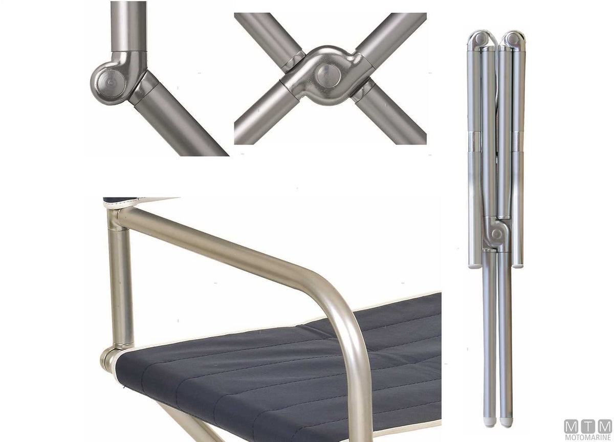 POLTRONCINA FORMA ASTRON A6000 BIANCA IN ALLUMINIO