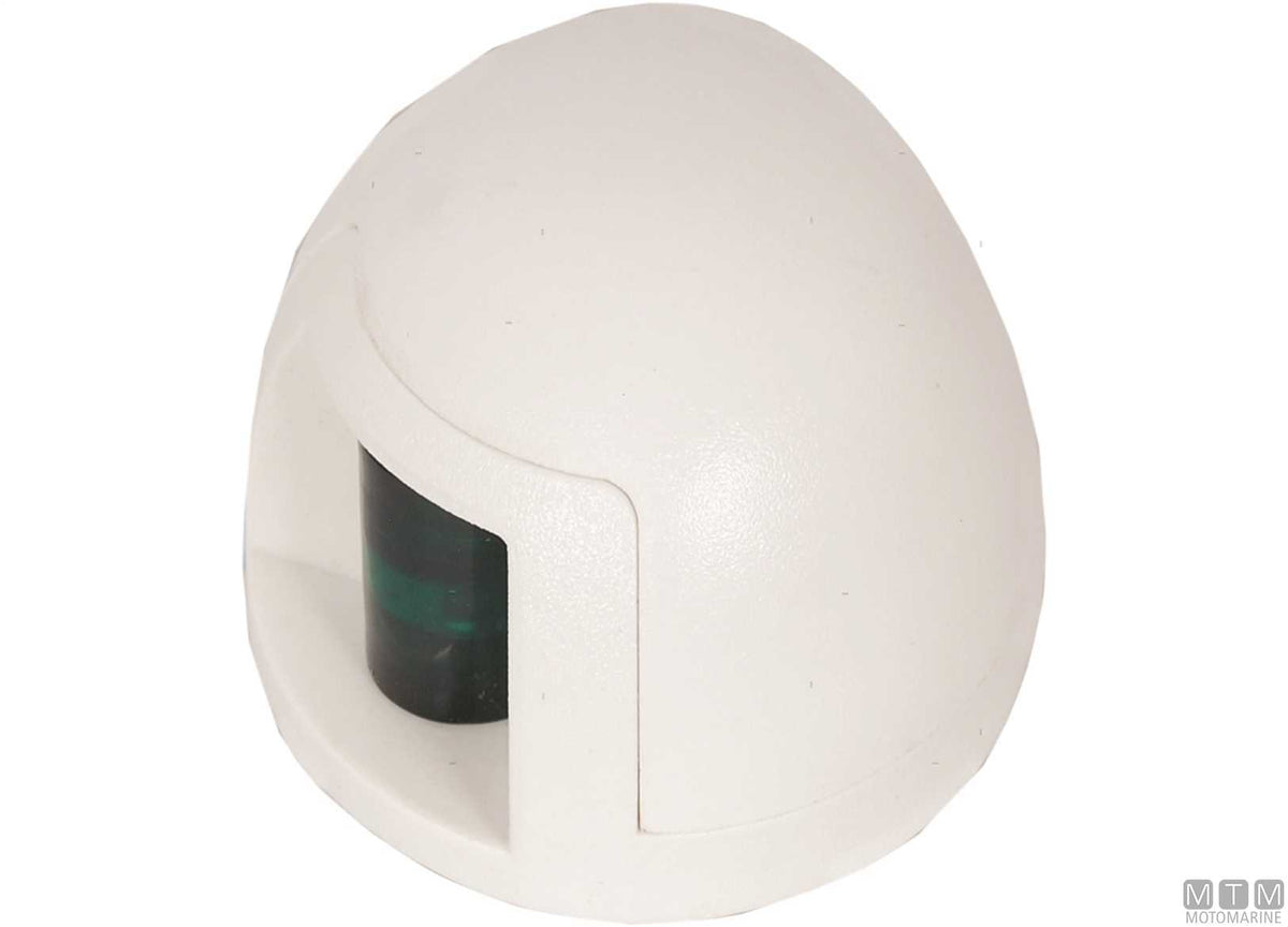 FANALE DI VIA LED LATERALE VERDE COMPACT BIANCO 64X42MM