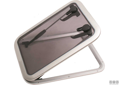 OSTERIGGIO RETT MTM G-TYPE 517X387MM IN ALLUMINIO