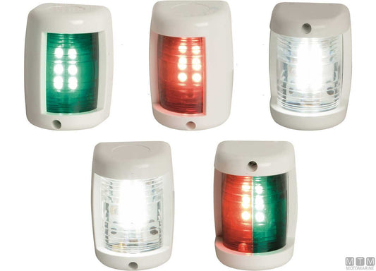 FANALE DI VIA LED LATERALE VERDE MINI BIANCO 43X59MM