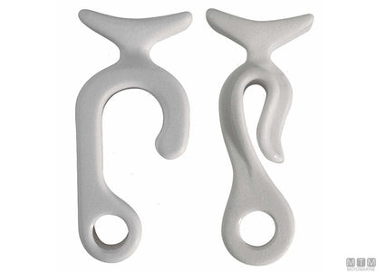 GANCIO PORTA-PARABORDI PER BATTAGLIOLA IN PLASTICA
