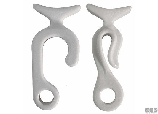 GANCIO PORTA-PARABORDI PER BATTAGLIOLA IN PLASTICA