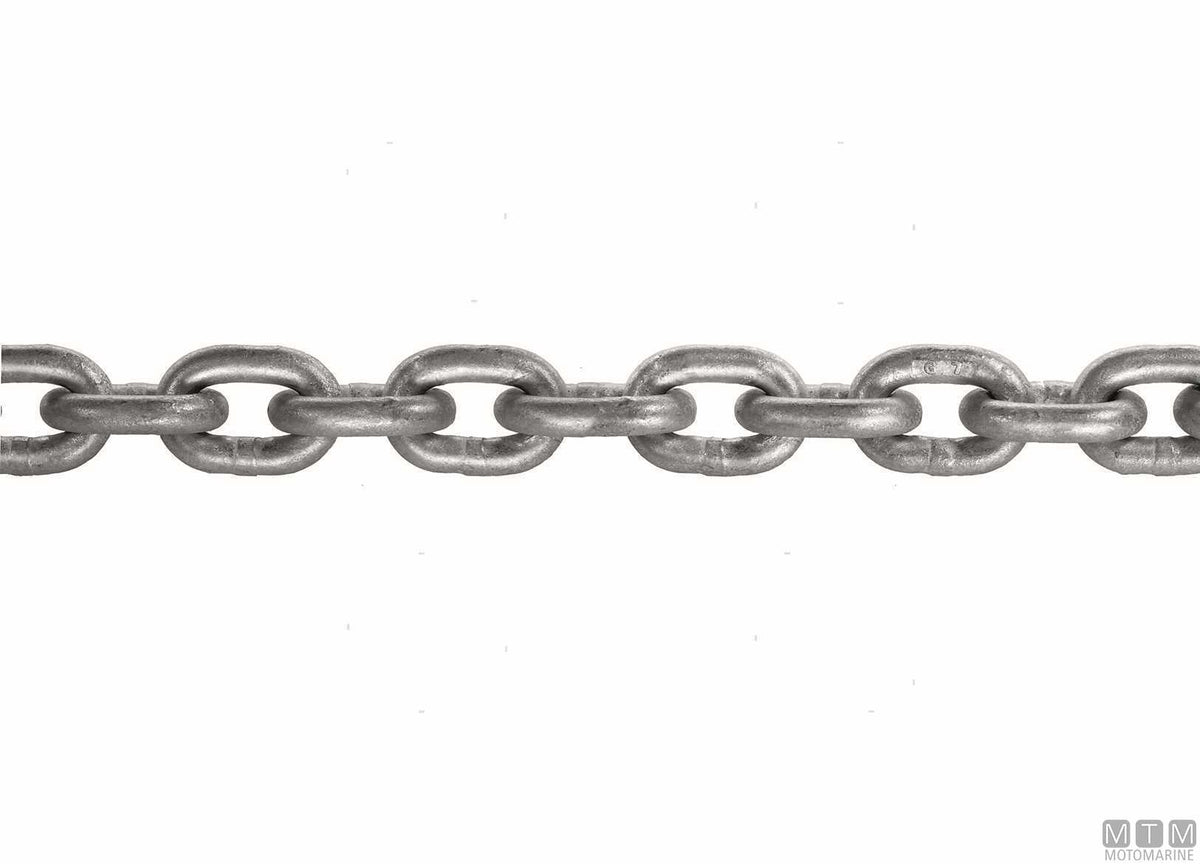CATENA CALIBRATA DIN766 D10MM 75M PASSO 28 ACCIAIO ZINCATO G70