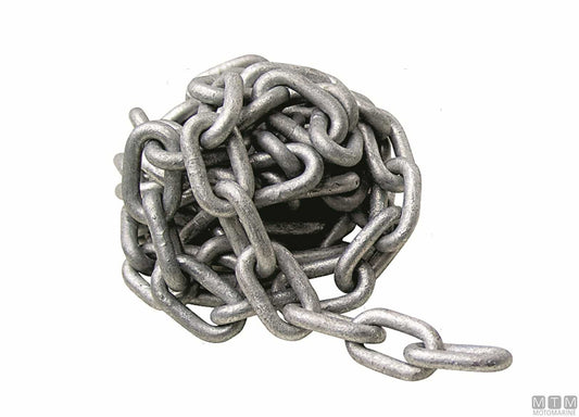 SPEZZONE CATENA DIN5685A D10MM 5M ACCIAIO ZINCATO