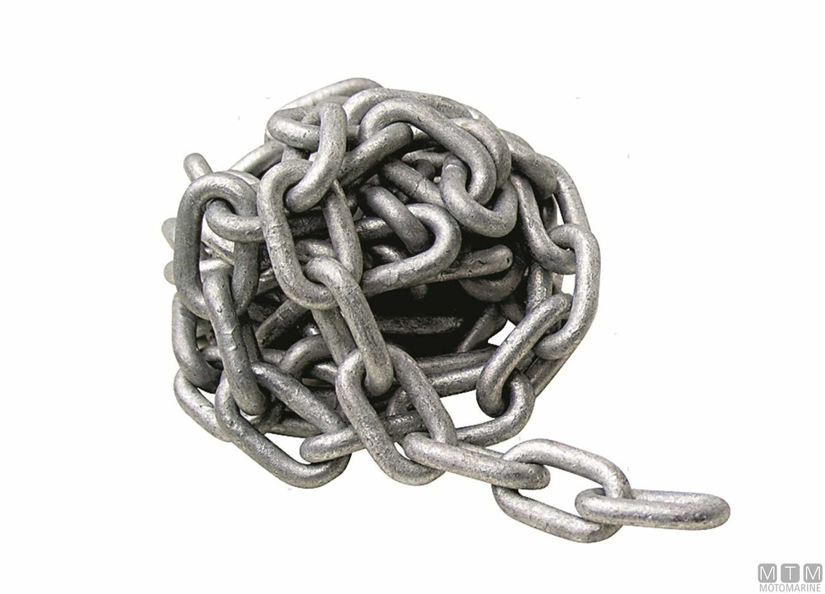 SPEZZONE CATENA DIN5685A D10MM 2M ACCIAIO ZINCATO