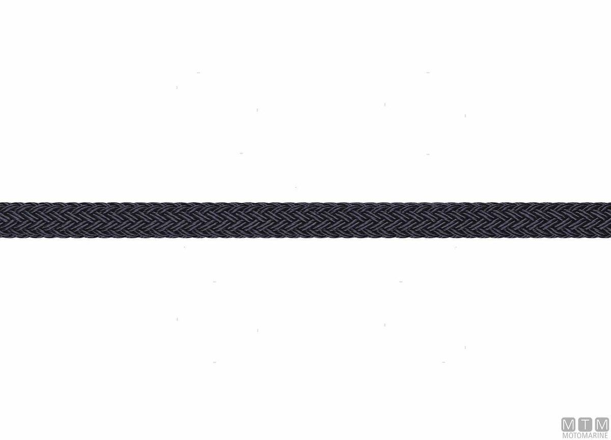 TRECCIA ORMEGGIO LIROS SUPER YACHT BLU IN POLIESTERE D28MM 100M