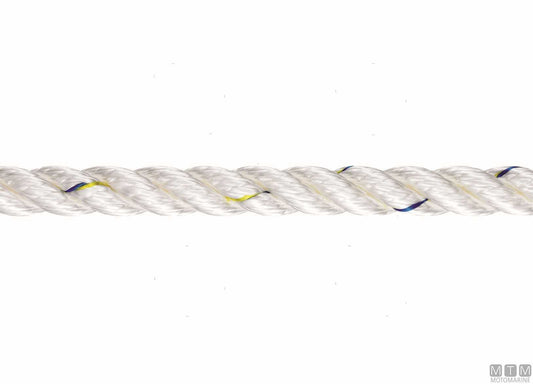 CIMA ORMEGGIO 3 FUSI LIROS BIANCA IN POLIAMIDE D16MM 100M