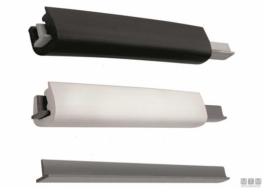 TERMINALE PER PROFILI TIPO T18 BIANCO