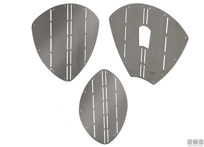 PARAPRUA ELITTICO SAGOMABILE ACCIAIO INOX