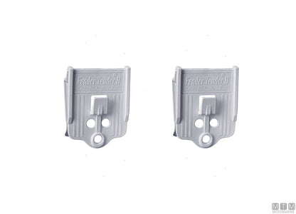 COPPIA GANCI PORTA-PARABORDI FENDER-TENDER IN PLASTICA