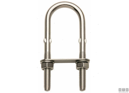 CAVALLOTTO CON TONDINO PIZZICATO D10MM ACCIAIO INOX 316