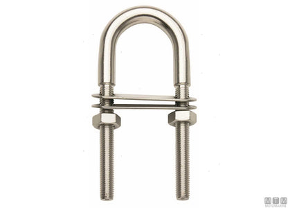 CAVALLOTTO CON TONDINO INGROSSATO D14MM ACCIAIO INOX 316