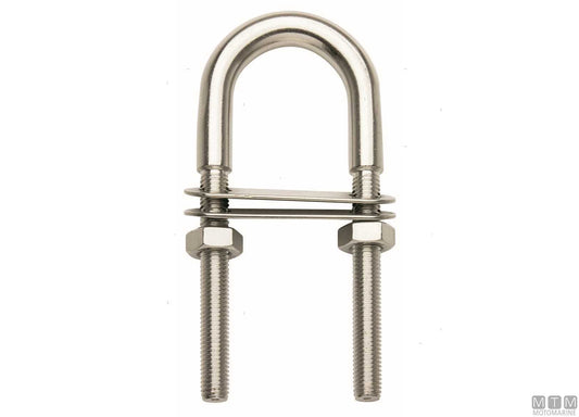 CAVALLOTTO CON TONDINO INGROSSATO D10MM ACCIAIO INOX 316