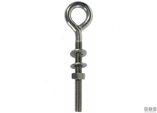 GOLFARE CON OCCHIO SALDATO D6MM H40MM ACCIAIO INOX 316