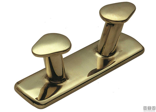 BITTA 2 FUSTI 175MM IN OTTONE LUCIDO