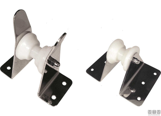 MUSONE PASSA CATENA PER DELFINIERA 150X75MM IN ACCIAIO INOX 316
