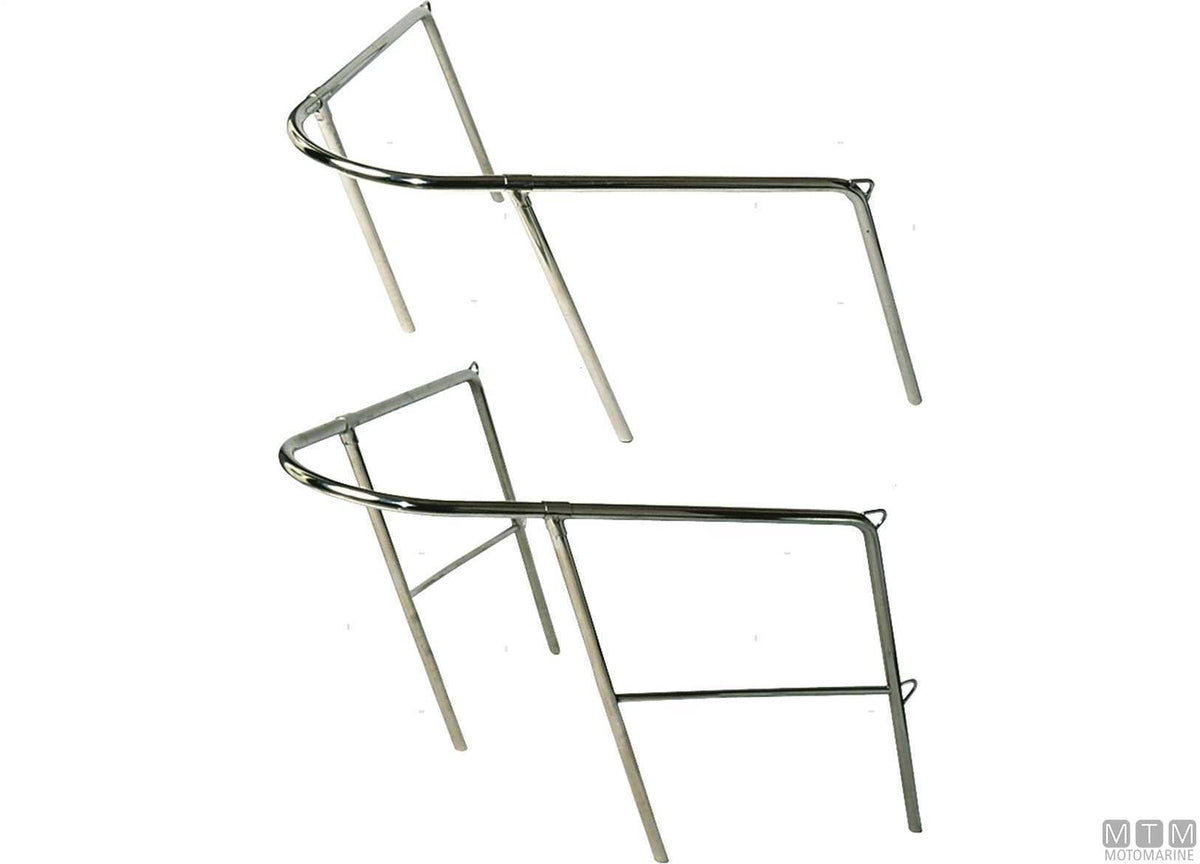 PULPITO DI PRUA D22MM H60CM ACCIAIO INOX 316