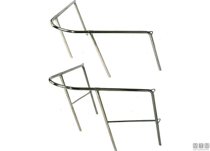 PULPITO DI PRUA D22MM H60CM ACCIAIO INOX 316