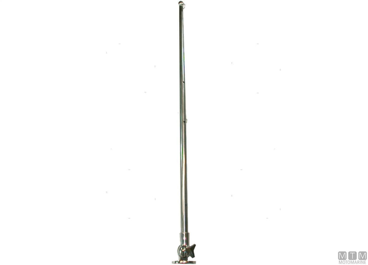 ASTA PORTABANDIERA PIEGHEVOLE H600MM IN ACCIAIO INOX