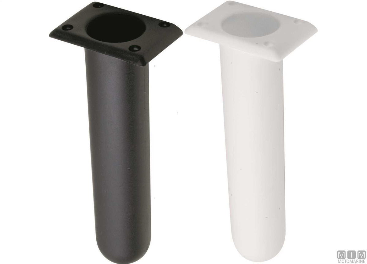 PORTACANNE QUADRO BIANCO A INCASSO D40MM IN PLASTICA