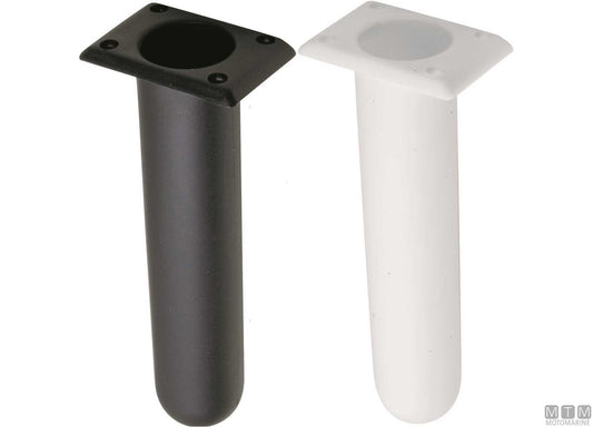 PORTACANNE QUADRO BIANCO A INCASSO D40MM IN PLASTICA