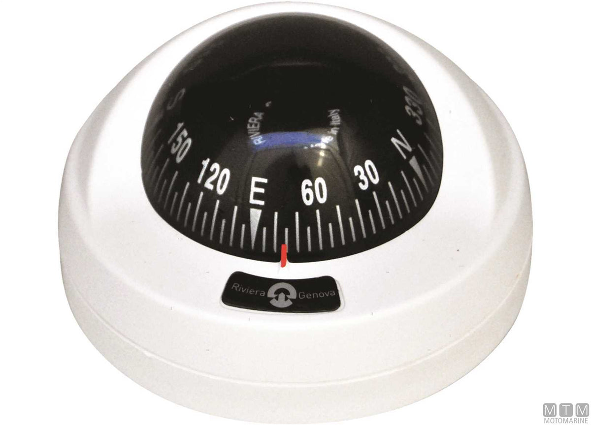 BUSSOLA RIVIERA ARIES LIGHT 2"1/2 NERA