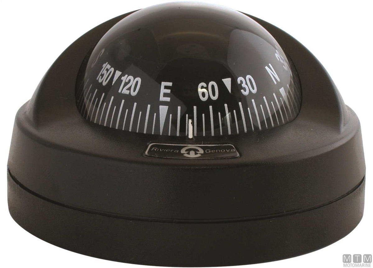 BUSSOLA RIVIERA ARIES LIGHT 2"1/2 BIANCA