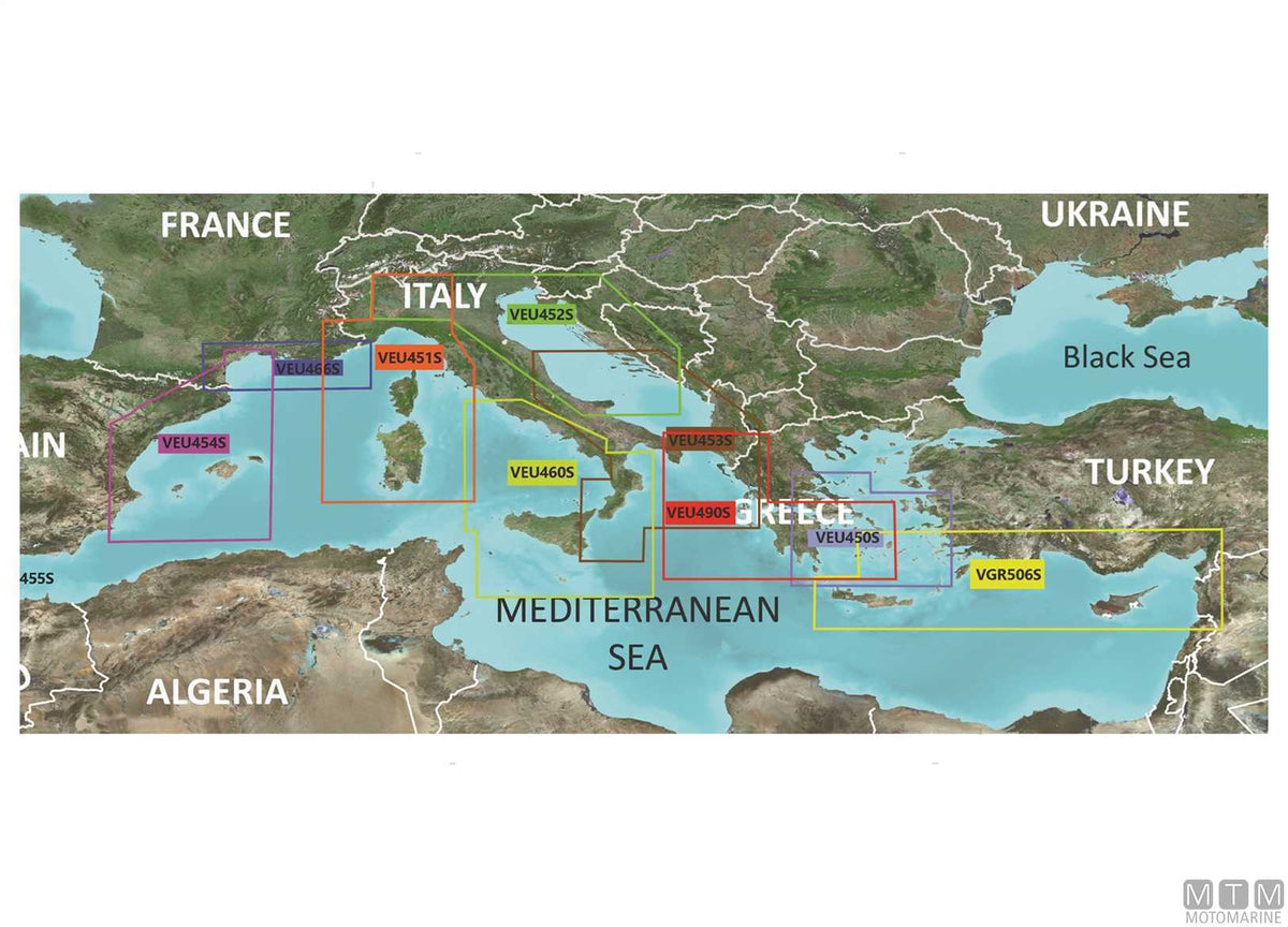 GARMIN BLUECHART G3 VISION VEU451S