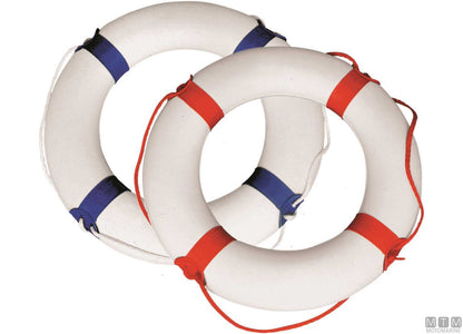 SALVAGENTE ANULARE BIANCO-ROSSO