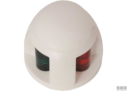 FANALE DI VIA LED COMBINATO ROSSO/VERDE COMPACT BIANCO 64X42MM