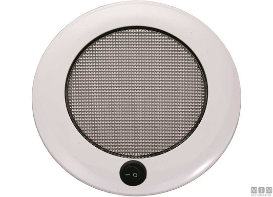 PLAFONIERA LED SLIM CON INTERRUTTORE D127MM 10-30V