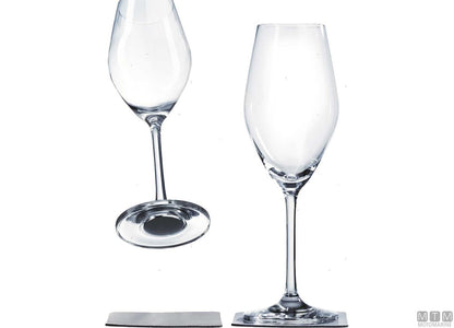 COPPIA CALICI CHAMPAGNE MAGNETICI SILWY