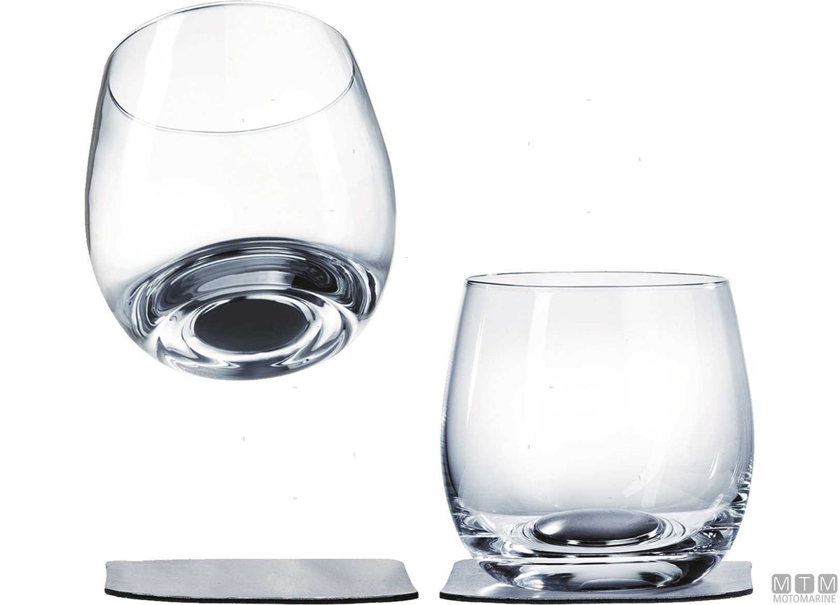 COPPIA BICCHIERI WHISKY MAGNETICI SILWY