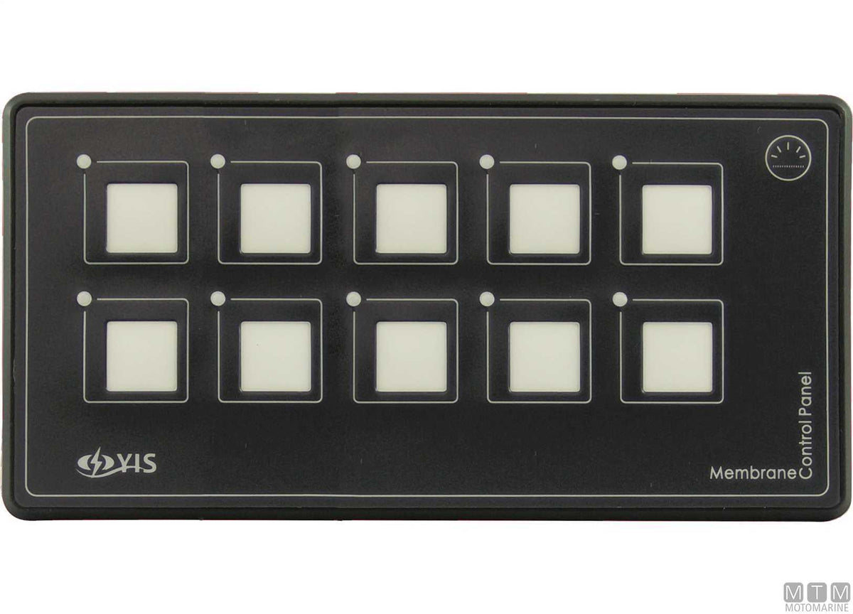 PANNELLO CON INTERRUTTORI TOUCH 6P LED IP67