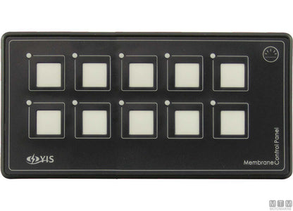PANNELLO CON INTERRUTTORI TOUCH 6P LED IP67