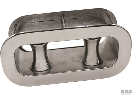 PASSACAVI CUBIA A RULLI 340X160MM IN ACCIAIO INOX 316