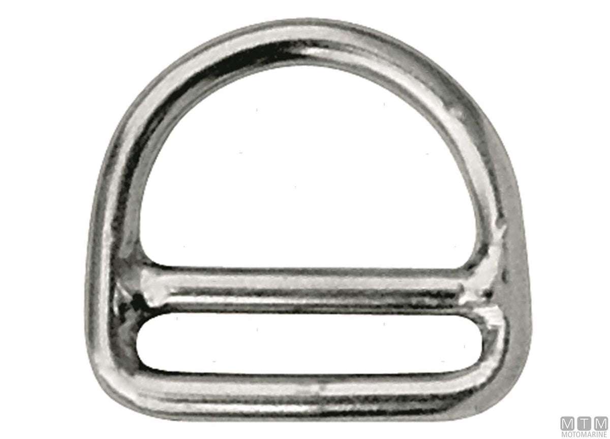 ANELLO D CON BARRA D5MM L45MM ACCIAIO INOX 316