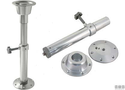 SUPPORTO TAVOLO TWIST LOCK H50/70CM IN ALLUMINIO