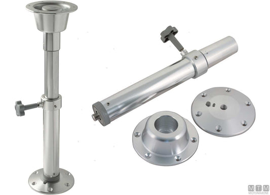 SUPPORTO TAVOLO TWIST LOCK H50/70CM IN ALLUMINIO
