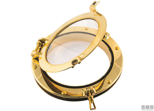 OBLO' TONDO HIGH D264-H25MM IN OTTONE