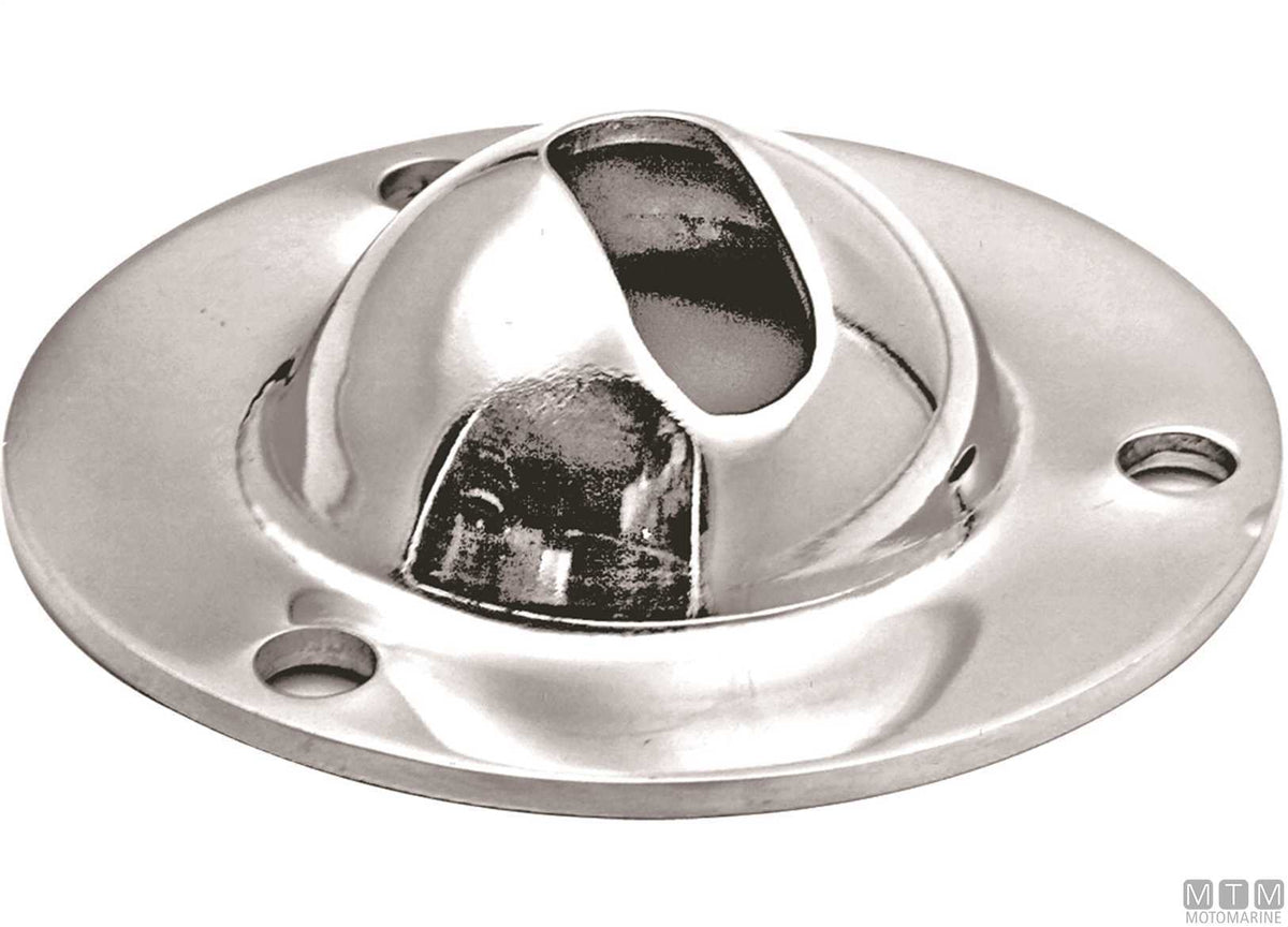BASE PLANCIA POPPA D70MM ACCIAIO INOX 316